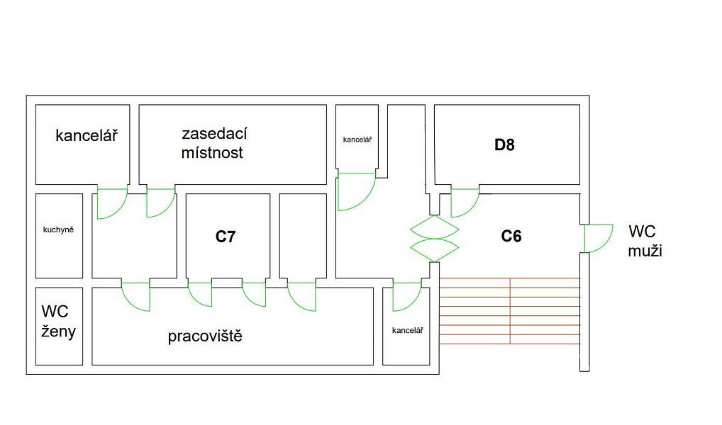 Pronájem kanceláře 260 m², Zlín – náhled fotky 5