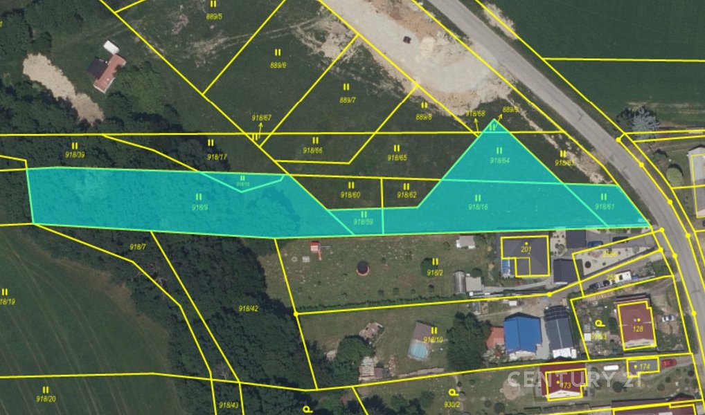 Prodej stavebního pozemku 2 918 m², Borovany – náhled fotky 11