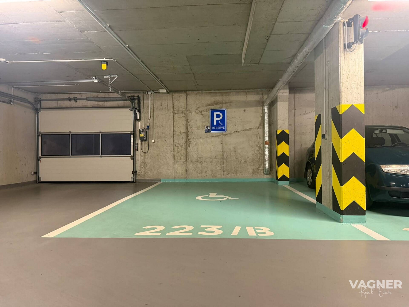 Prodej garážového stání, 20m2, novostavba v ulici U Elektry, Praha 9 – fotografie 2