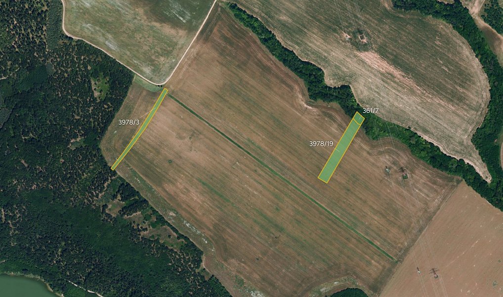 Prodej pole 15 256 m², Višňové – náhled fotky 3