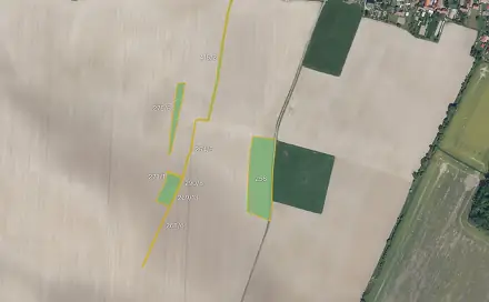 Prodej pole 16 676 m², Ostrov, okres Chrudim