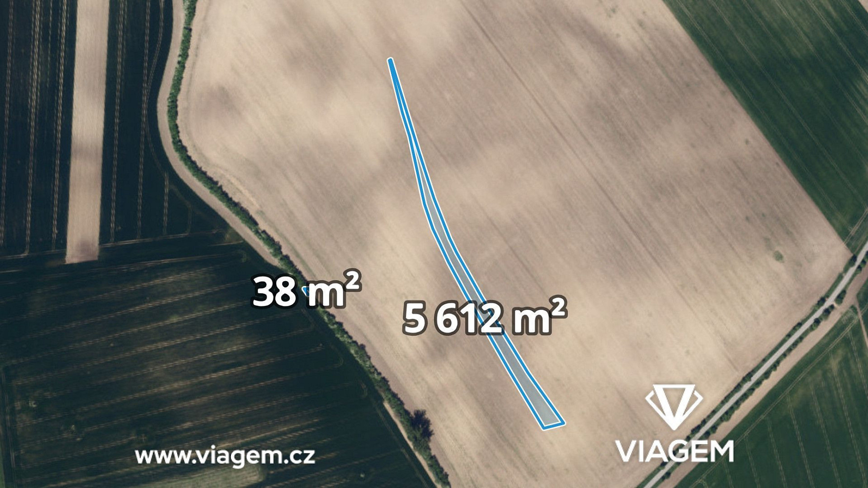 Prodej pole 739 m² – fotografie 3