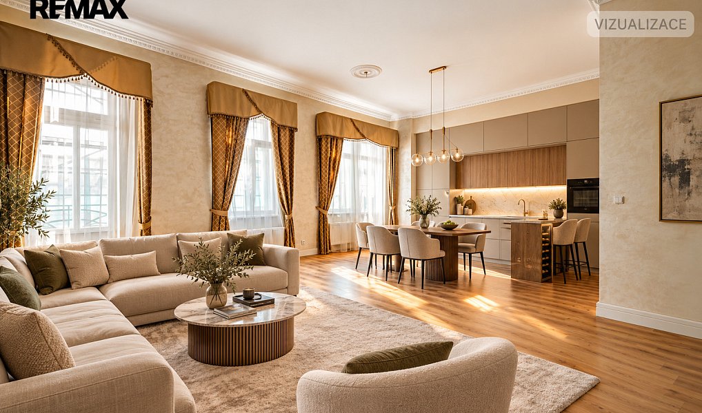 Prodej bytu 2+kk, 98 m², Cheb, Mariánské Lázně