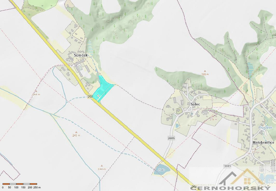 Prodej pole 11 502 m²