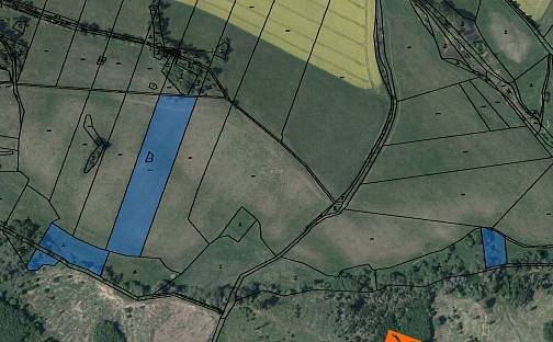 Prodej pole 15 180 m², Horní Vilémovice, okres Třebíč