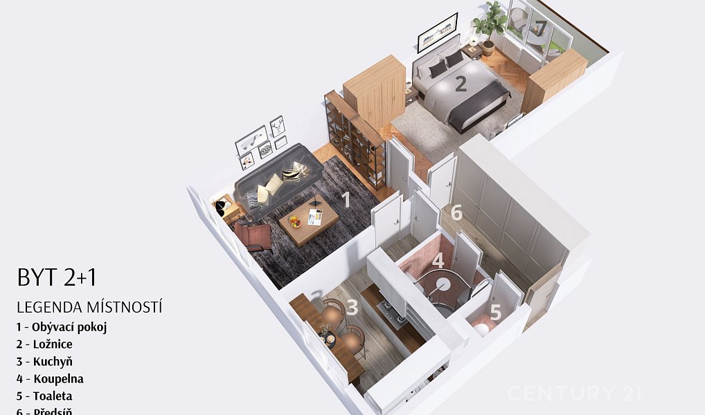 Prodej bytu 2+1 52 m², Praha – náhled fotky 5