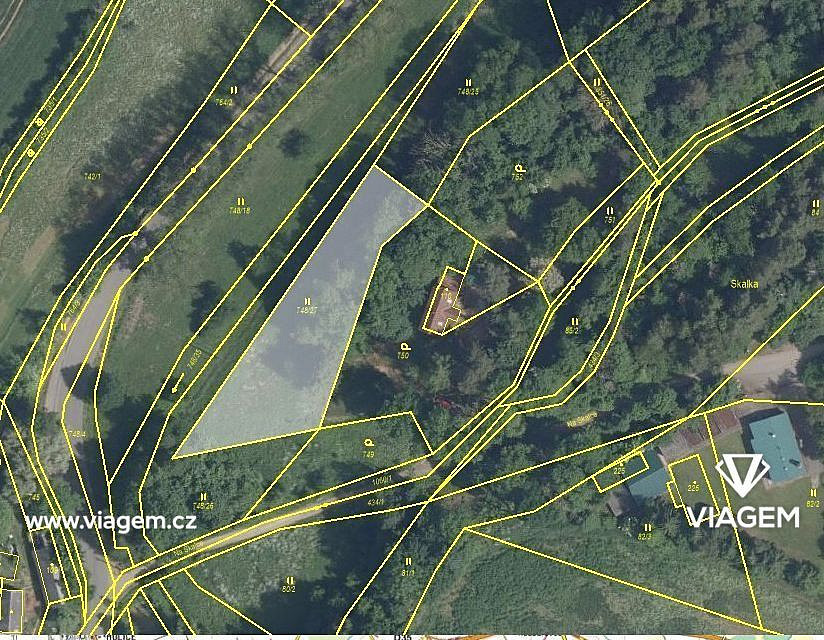 Prodej lesa 1 569 m²