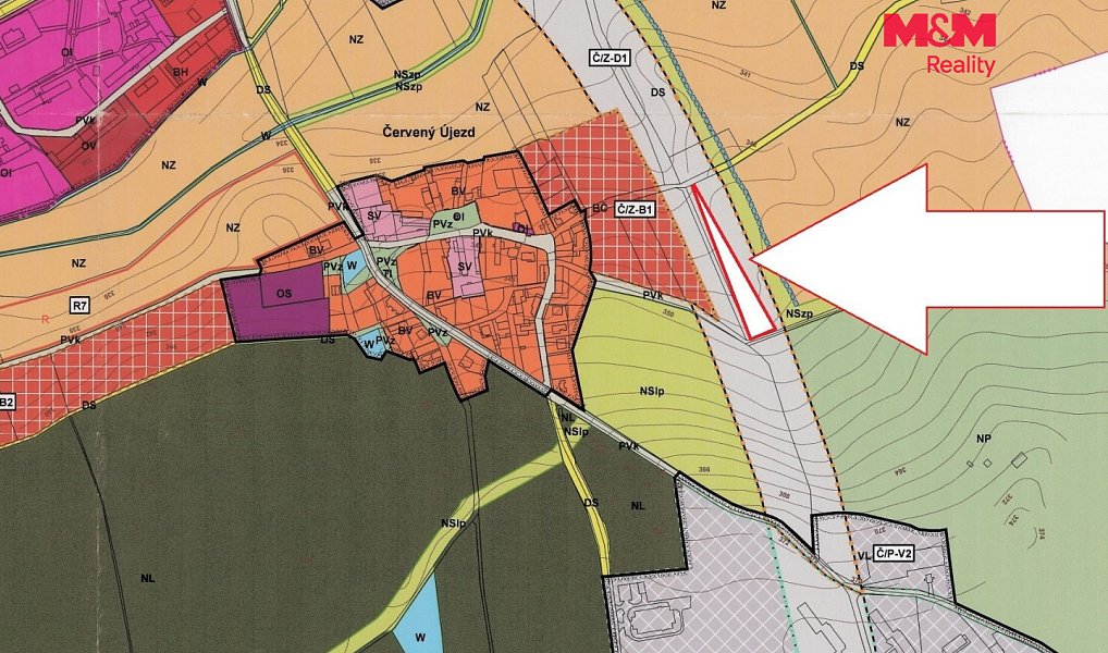 Prodej pole 3 092 m², Zbůch – náhled fotky 3