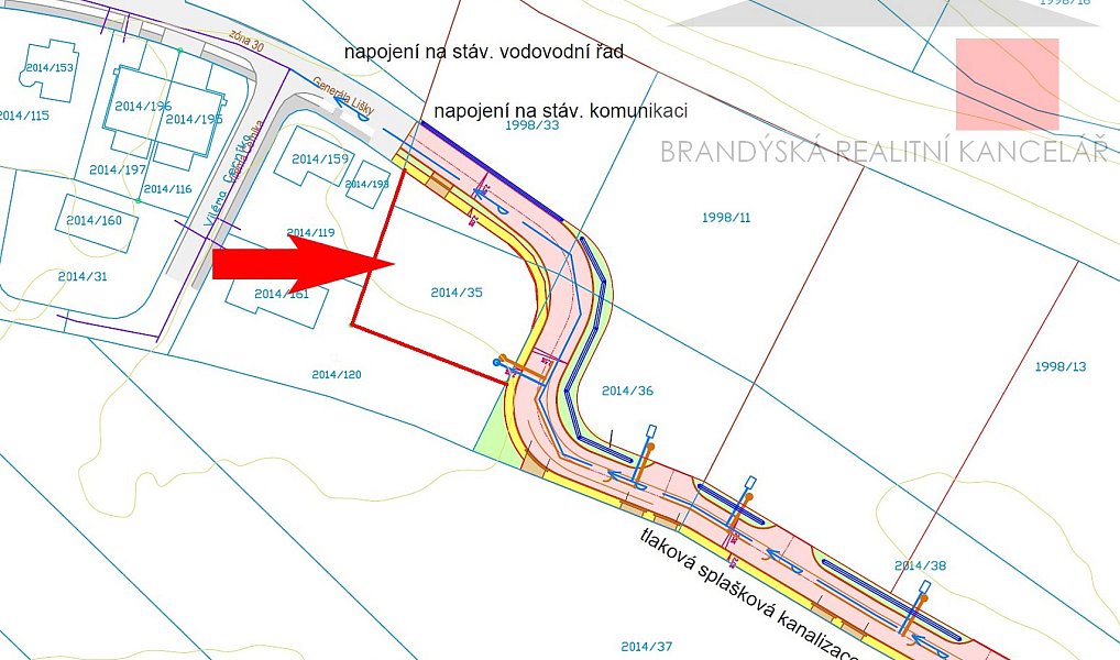 Prodej stavebního pozemku 1 069 m², Brandýs nad Labem-Stará Boleslav – náhled fotky 8