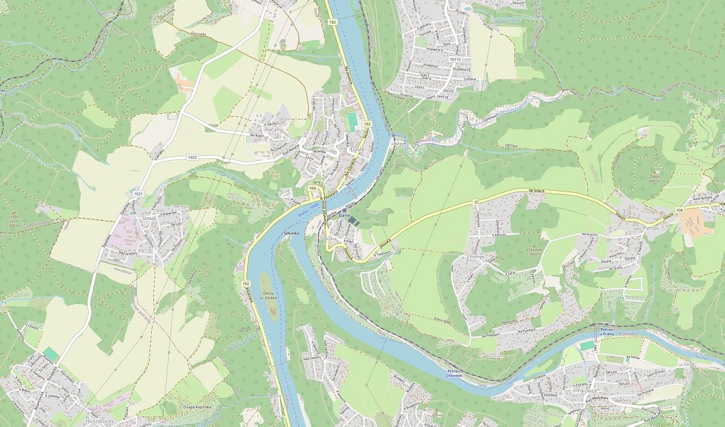 Prodej lesa 5 284 m², Davle – náhled fotky 3