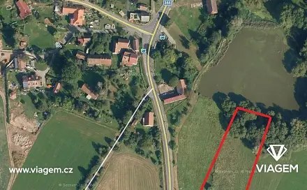 Prodej pole 2 043 m², Vrbatův Kostelec, okres Chrudim