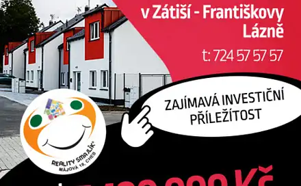 Prodej nájemního domu, činžáku 142 m², Ruská, Františkovy Lázně, okres Cheb