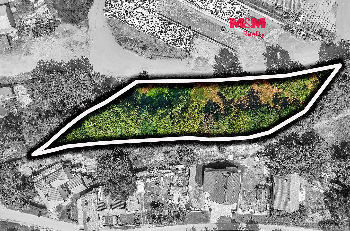 Prodej stavebního pozemku 2 075 m²