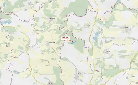 Dražba lesa 11 119 m², Přeborov