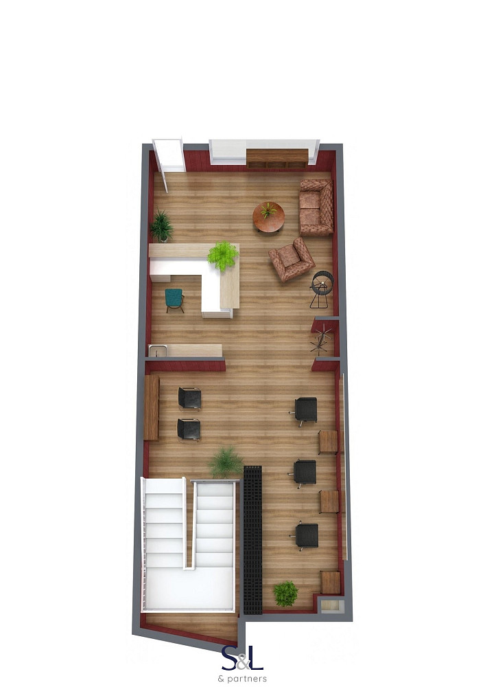 Pronájem obchodních prostor 153 m² - Widok 5