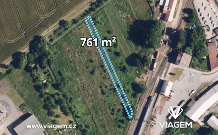 Prodej zahrady 761 m², Litovel, okres Olomouc