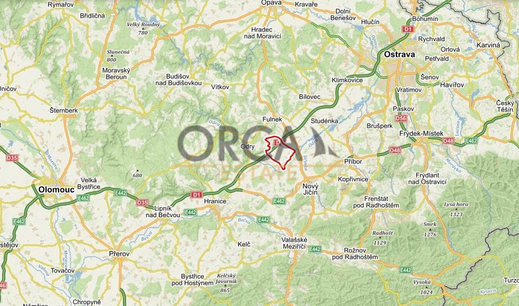 Prodej lesa 4 100 m², Suchdol nad Odrou – náhled fotky 2