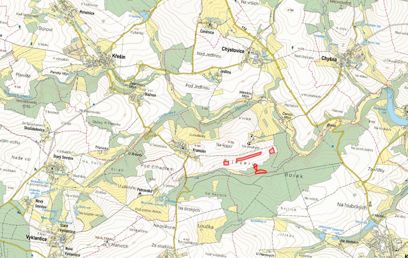 Prodej pole 34 400 m² – fotografie 2