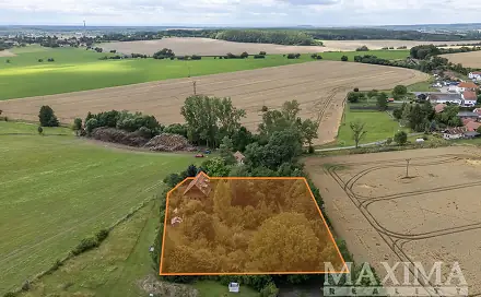 Prodej pozemku 2 621 m², Údrnice - Únětice, okres Jičín