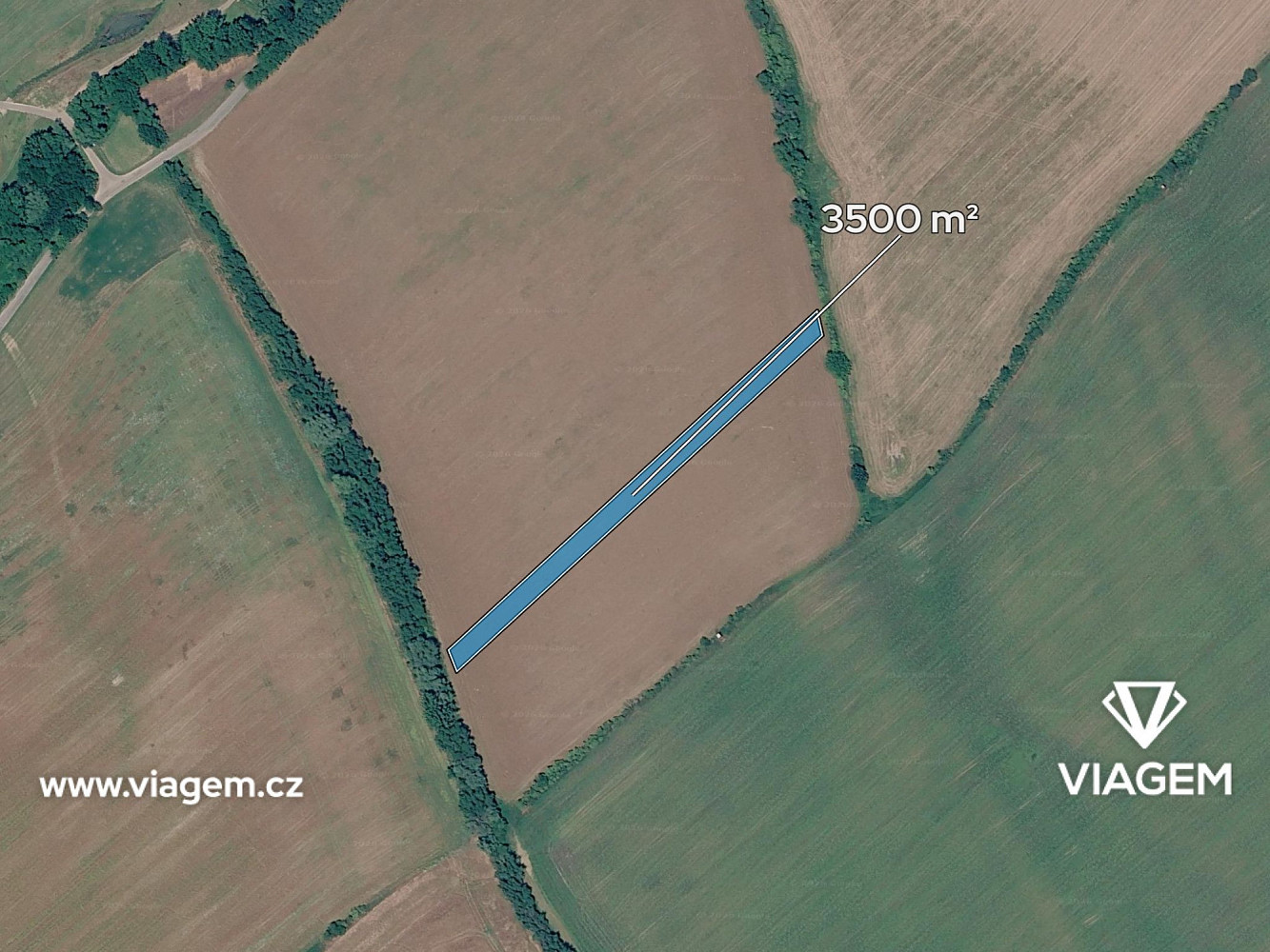 Prodej pole 3 500 m² – fotografie 2