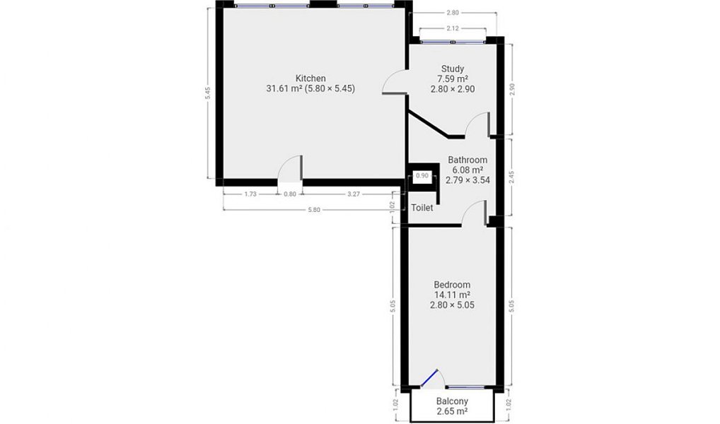 Pronájem bytu 3+kk 65 m², Praha – náhled fotky 16