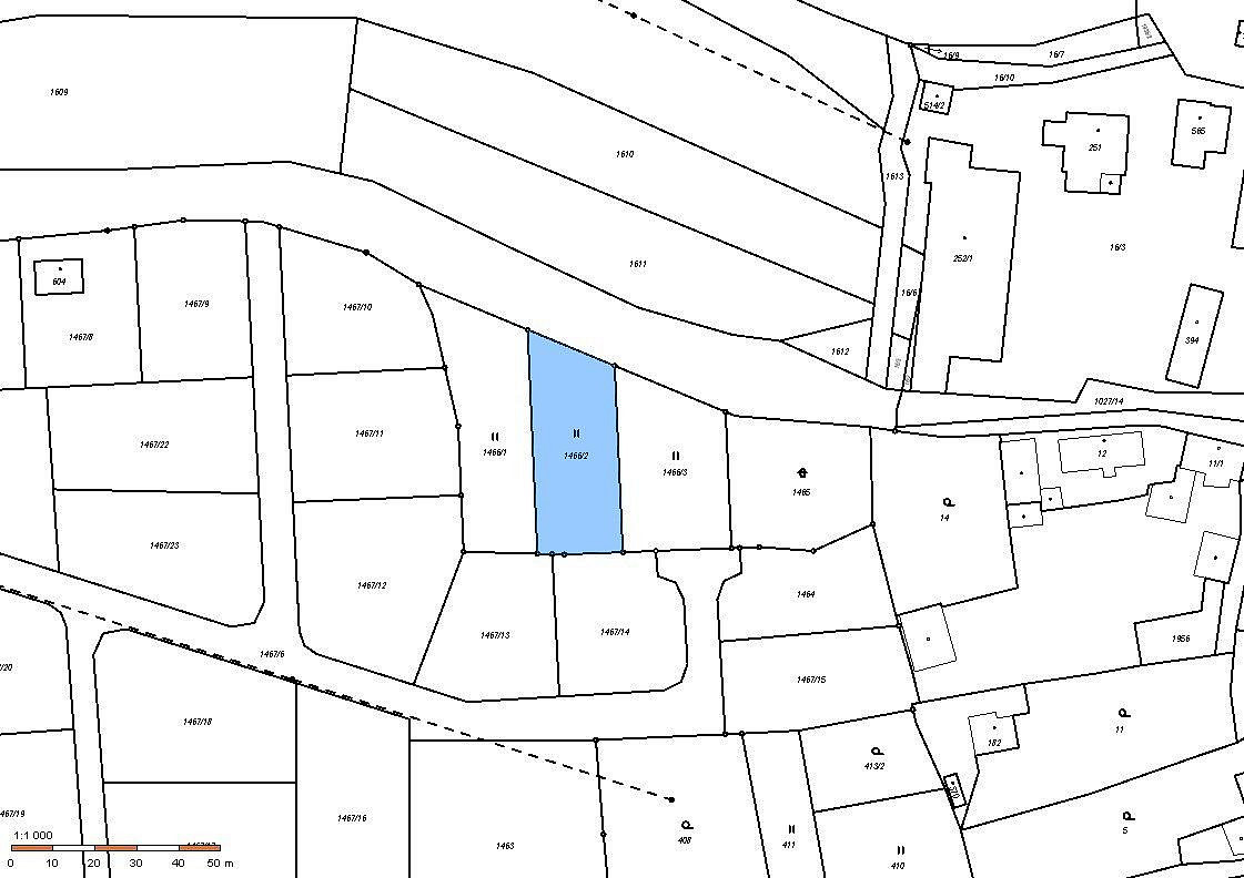 Prodej stavebního pozemku 1 000 m² – fotografie 2