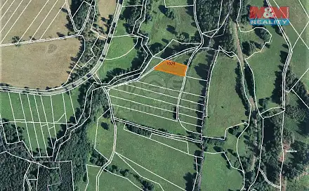 Prodej pole 1 835 m², Bernartice, okres Trutnov