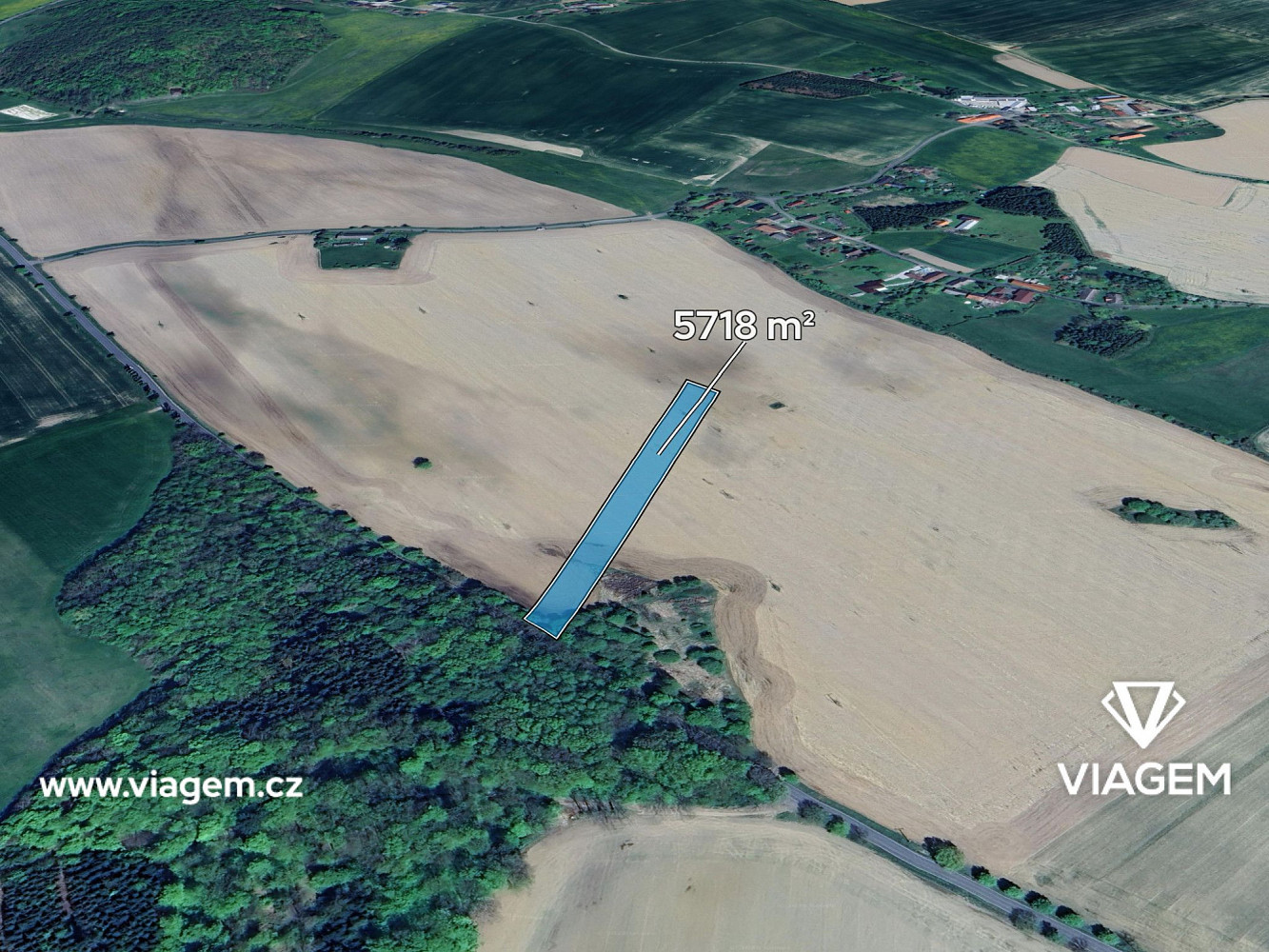 Prodej pole 1 429 m²