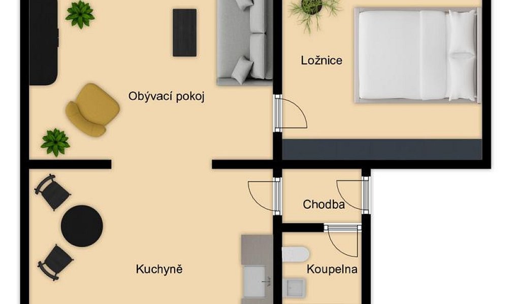 Prodej bytu 2+1 50 m², Uničov – náhled fotky 23