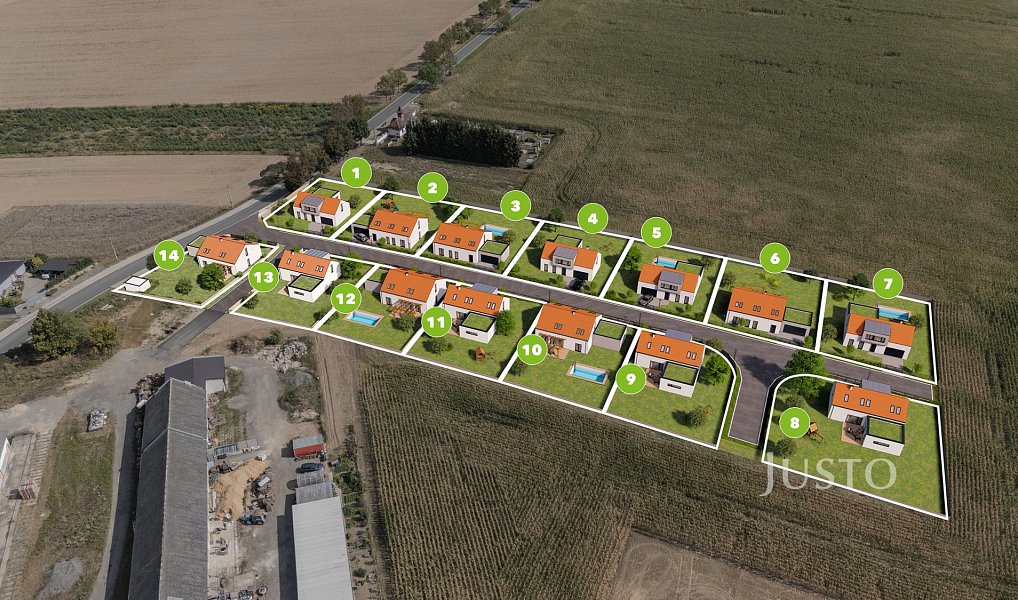 Prodej stavebního pozemku 835 m², Stavenice – fotka 1 z 10