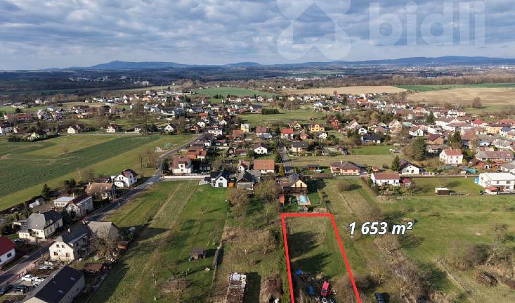 Prodej stavebního pozemku 1 653 m², Žďár – fotka 1 z 8