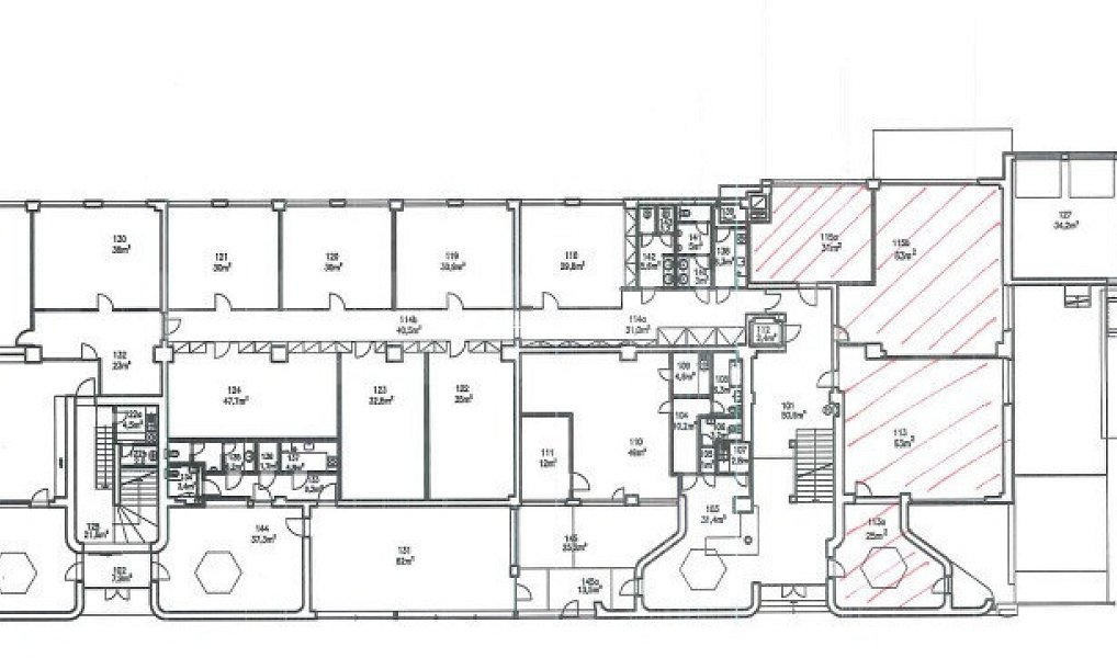 Pronájem kanceláře 94 m², Praha – náhled fotky 3