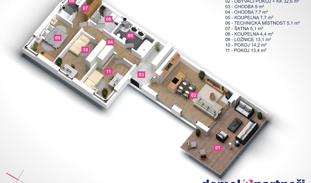 Prodej domu 112 m² s pozemkem 779 m², Vladislav – náhled fotky 28