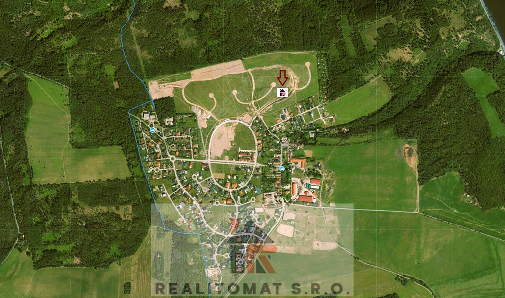 Prodej pozemku, 1192 m², Praha-západ, Trnová