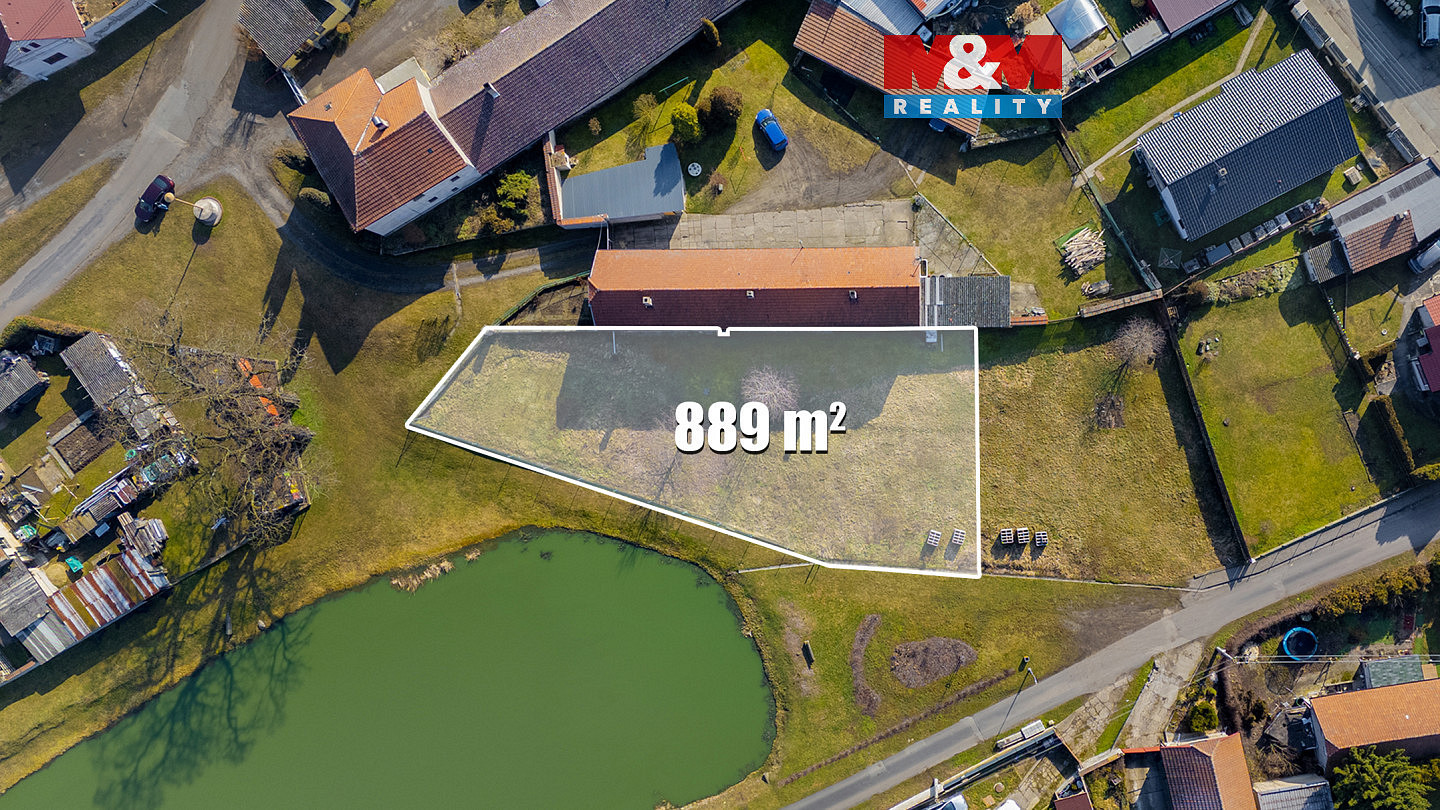 Prodej stavebního pozemku 889 m²