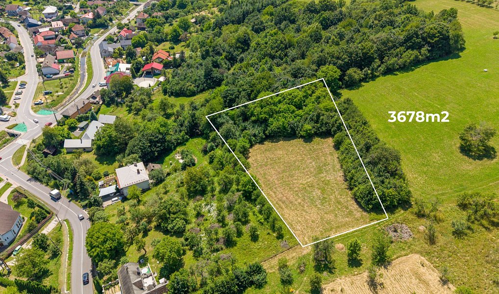 Prodej louky 3 678 m², Bohuslavice u Zlína – náhled fotky 3