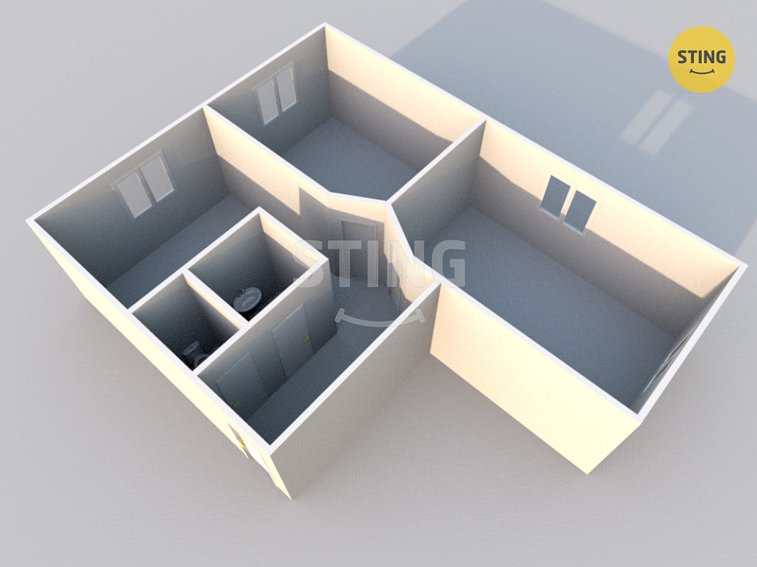 Prodej bytu 2+1 54 m² – fotografie 3