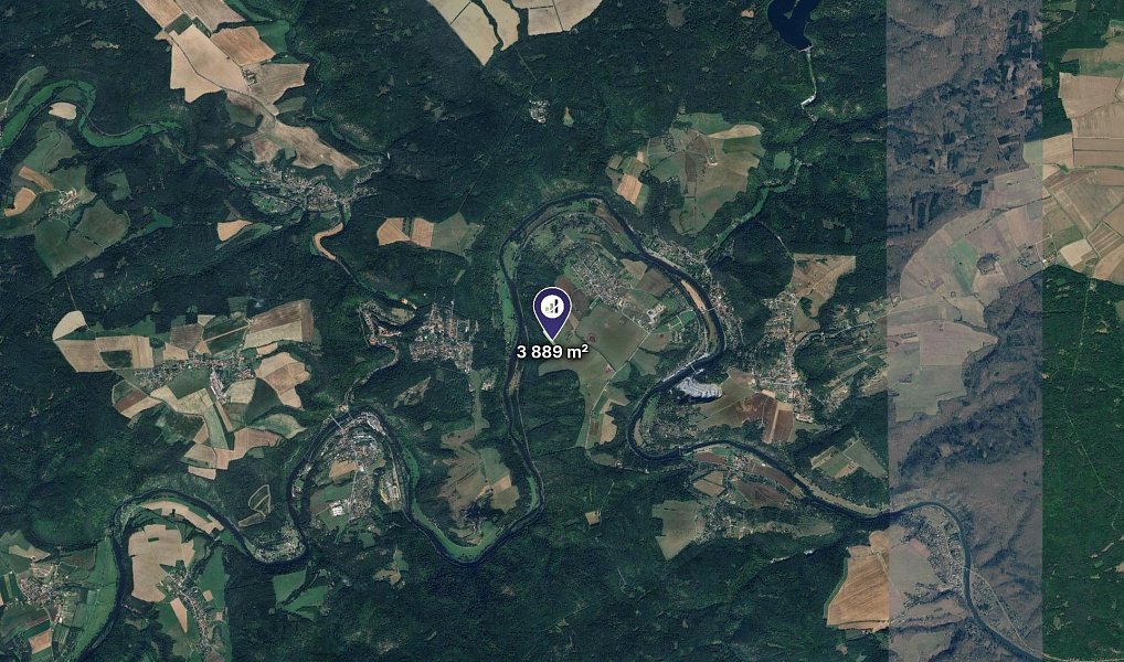 Prodej louky 3 889 m², Zbečno – náhled fotky 2