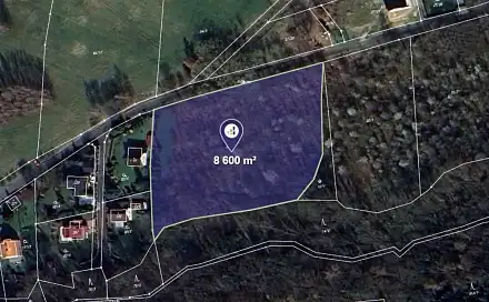 Prodej stavebního pozemku 8 600 m², Děčín