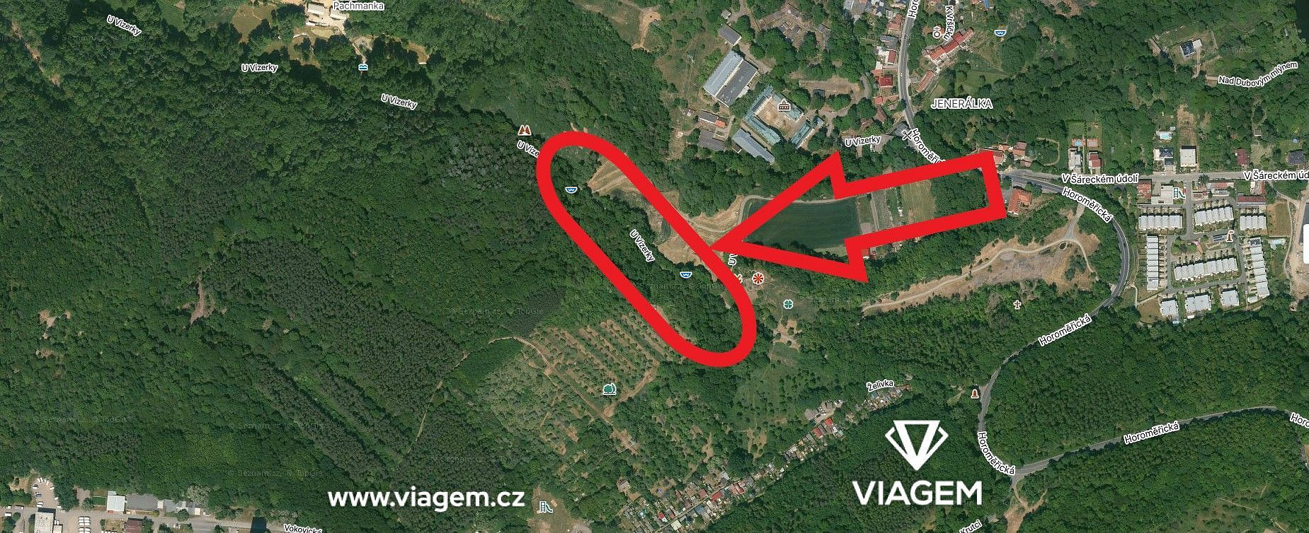 Prodej lesa 488 m²