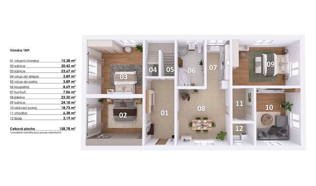 Prodej domu 310 m² s pozemkem 5 983 m², Bystřice – náhled fotky 9