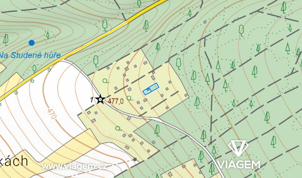 Prodej zahrady 368 m², Česká Třebová – náhled fotky 3