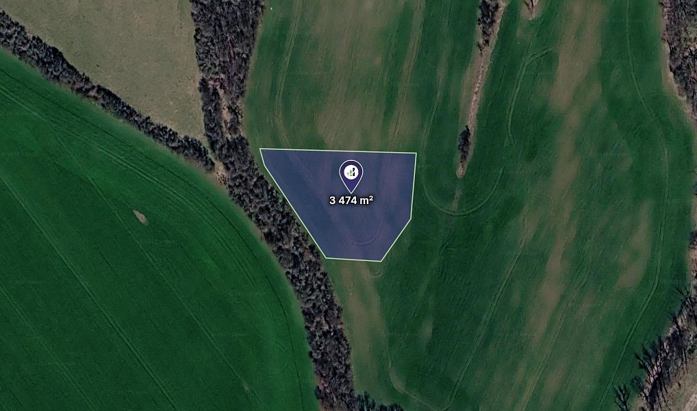 Prodej pole 14 384 m², Semčice – náhled fotky 3