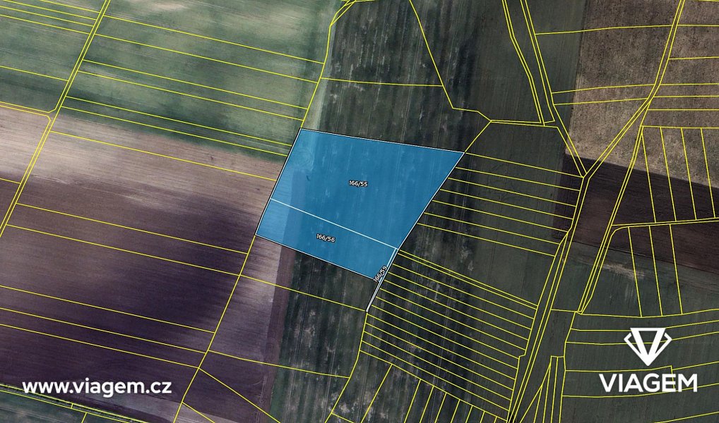 Prodej pole 539 m², Jeviněves – náhled fotky 4