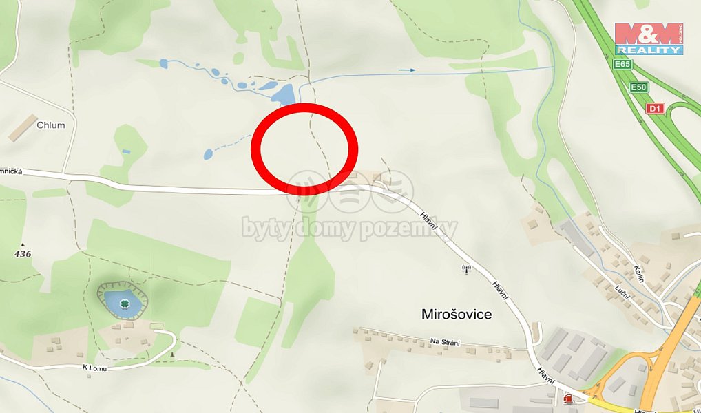 Prodej louky 5 881 m², Mirošovice – náhled fotky 11