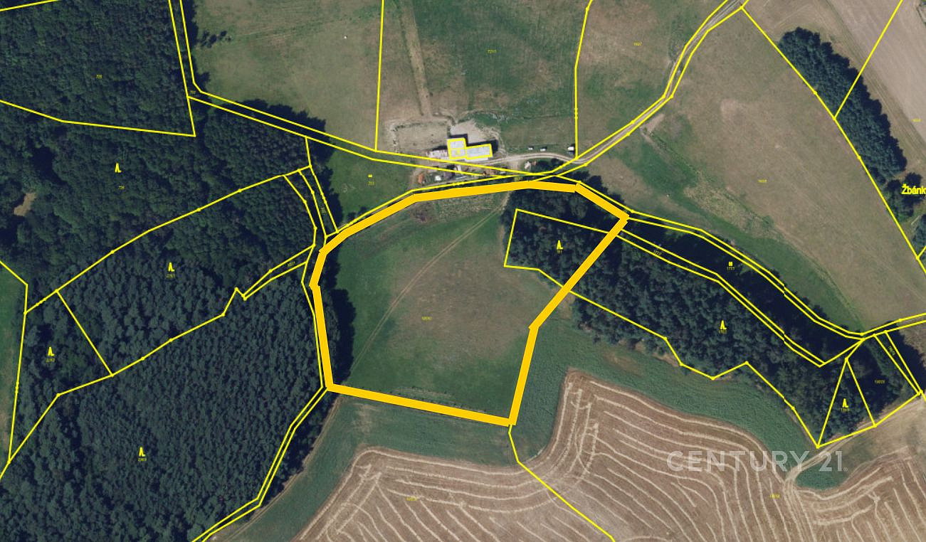 Prodej lesa 15 527 m²