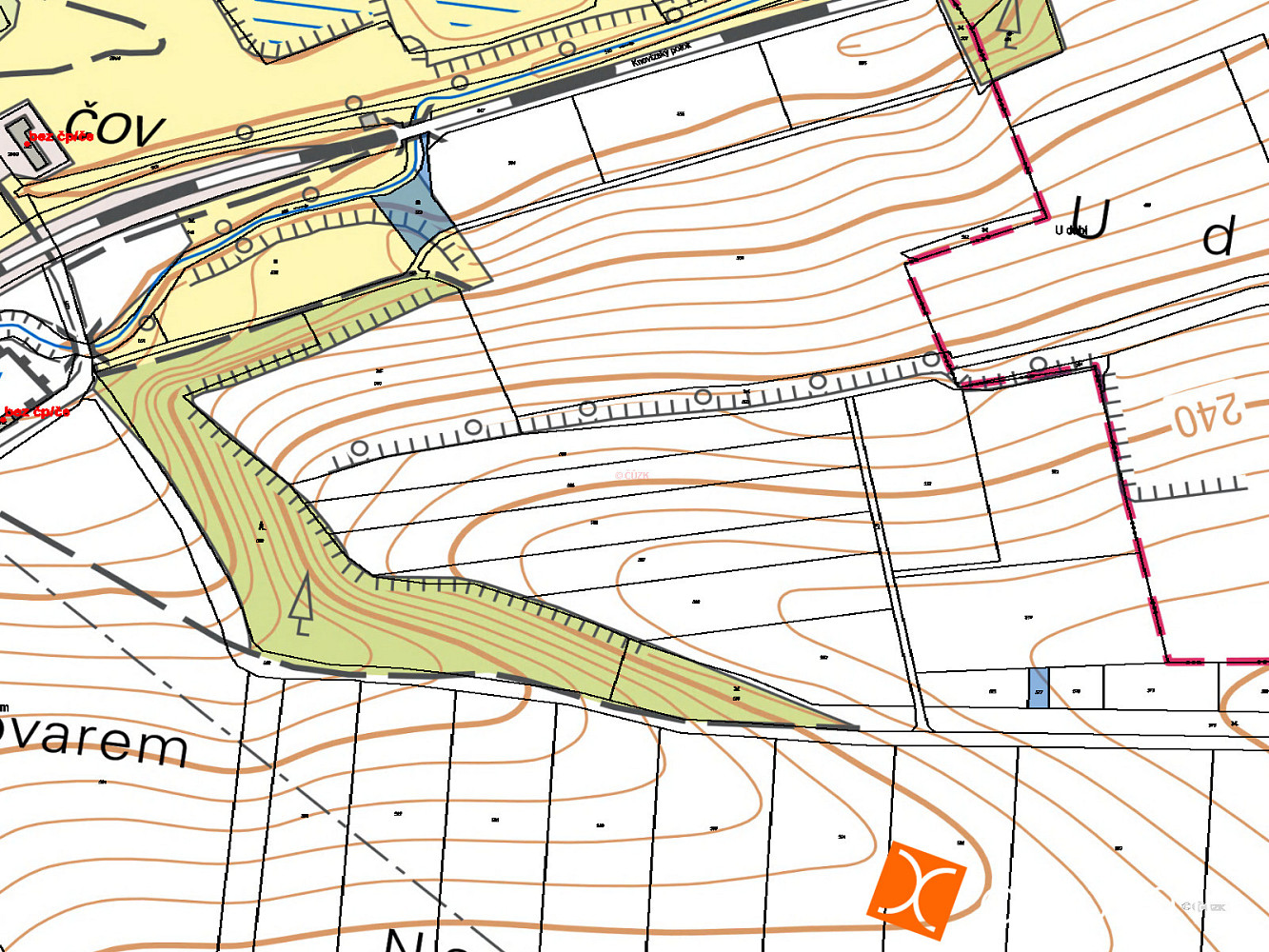 Prodej pole 19 m² – pohled 3
