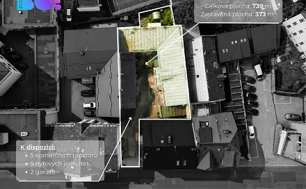Prodej nájemního domu, činžáku 798 m², M. R. Štefánika, Šumperk