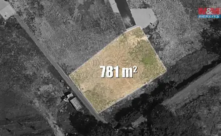Prodej stavebního pozemku 781 m², Podhořany u Ronova, okres Chrudim