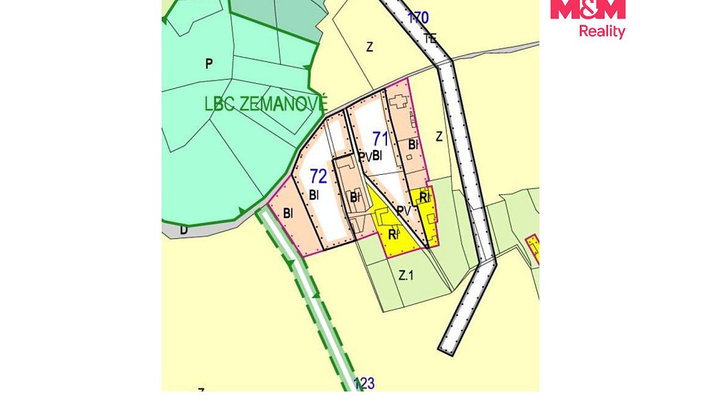Prodej stavebního pozemku 1 400 m², Halenkovice – náhled fotky 9